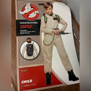 Ghostbuster Costume with Proton Pack, EUC, kids L (12/14)